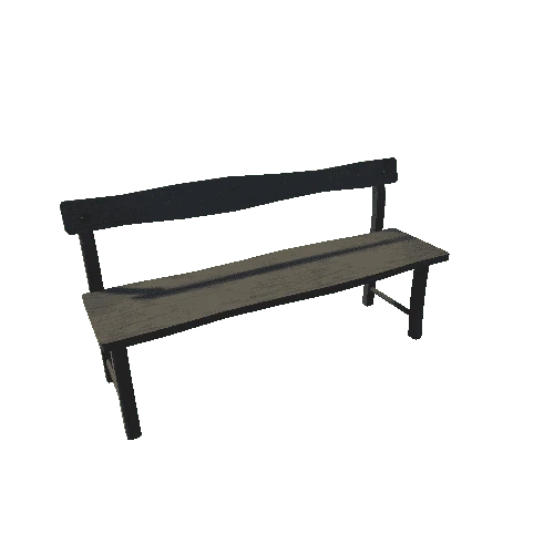 Bench with rest